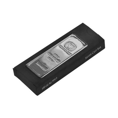 Germania Mint - 100 Oz - srebrna sztabka inwestycyjna