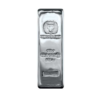 Germania Mint - 100 Oz - srebrna sztabka inwestycyjna
