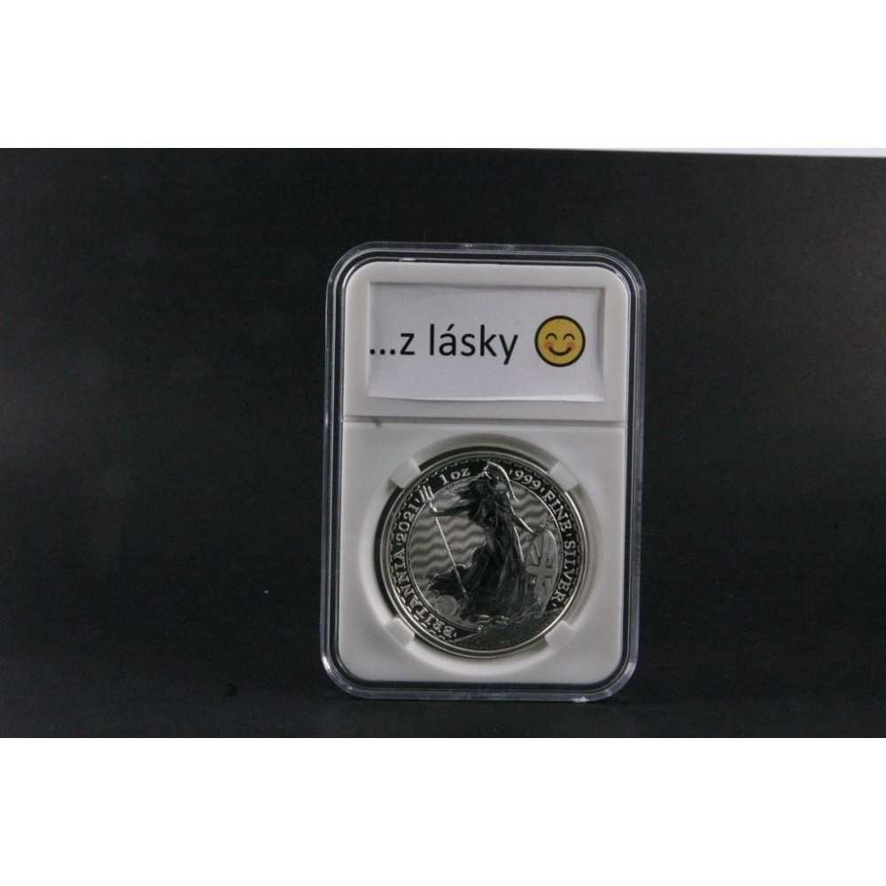 Plastový držák na minci o průměru 38-40mm Plastový držák na minci o průměru 38-40mm