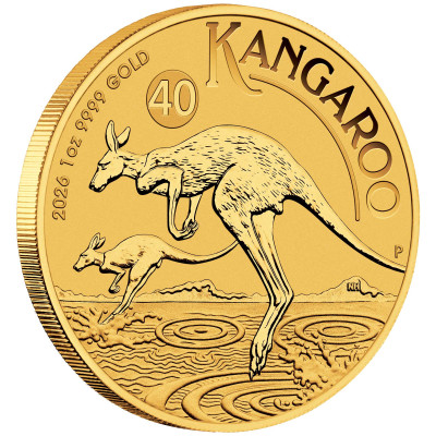 Australijski Kangur (2026) - 1 uncji - Złota moneta