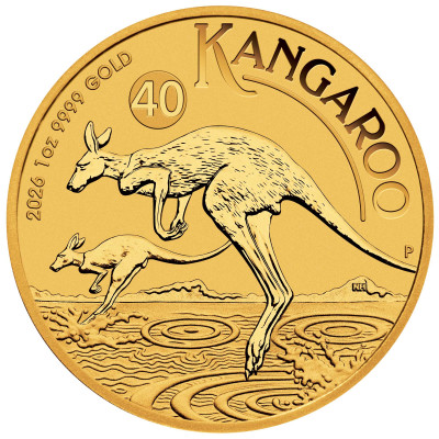Australijski Kangur (2026) - 1 uncji - Złota moneta