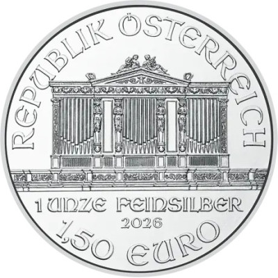 Wiener Philharmoniker (2026) - 1 Oz - srebrna moneta inwestycyjna
