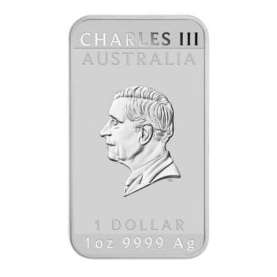 Prostokątny Koń Księżycowy (2026) - 1 Oz - srebrna moneta inwestycyjna