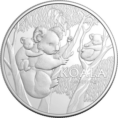 Australijski Koala (2026) - 1 uncja - srebrna moneta inwestycyjna