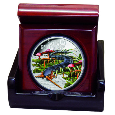 Stonoga olbrzymia (2026) - srebrna moneta kolekcjonerska o wadze 1 uncji