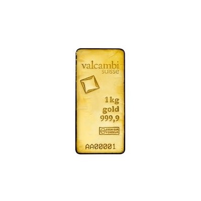 Valcambi 1000 gramów - Złota sztabka