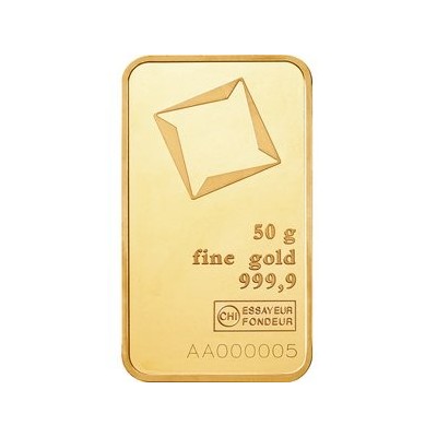 Valcambi 50 gramów - Złota sztabka