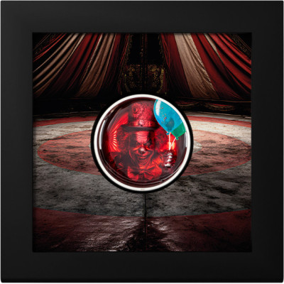 Coulrophobia (2026) - 2 uncje - srebrna moneta kolekcjonerska proof