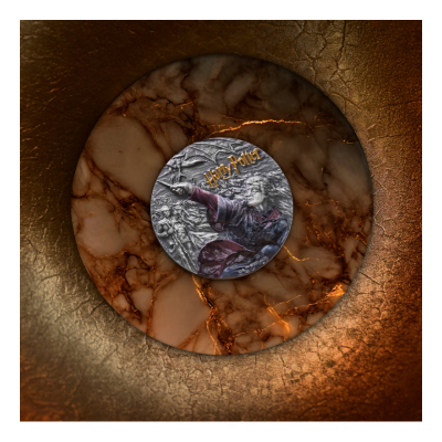 Harry Potter i Czara Ognia - srebrna moneta kolekcjonerska o wadze 2 uncji