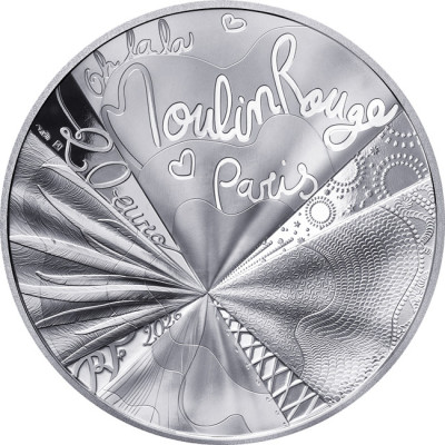 Moulin Rouge (2026) - 1 Oz - Srebrna moneta kolekcjonerska