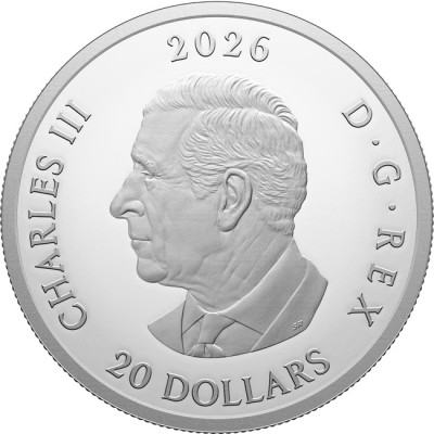 Kluane Nationalpark (2026) - 1 Oz - Srebrna moneta kolekcjonerska