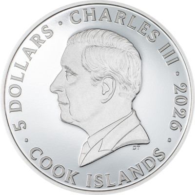 Siedem Grzechów Głównych - Lenistwo - (2026) - 1 Oz - Srebrna moneta kolekcjonerska Proof