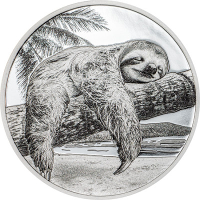 Siedem Grzechów Głównych - Lenistwo - (2026) - 1 Oz - Srebrna moneta kolekcjonerska Proof