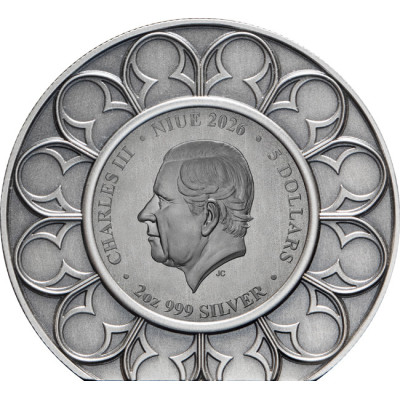 Imperial State Crown (2026) – 2 uncje – srebrna moneta kolekcjonerska w jakości proof