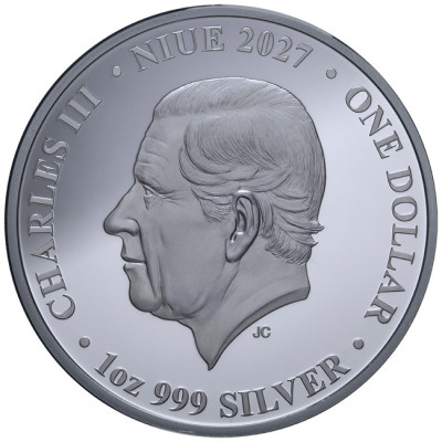 Lunar Goat (2027) – 1 uncja – srebrna moneta kolekcjonerska w jakości proof