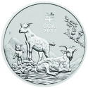 Lunar Goat (2027) – 2 uncje – srebrna moneta inwestycyjna