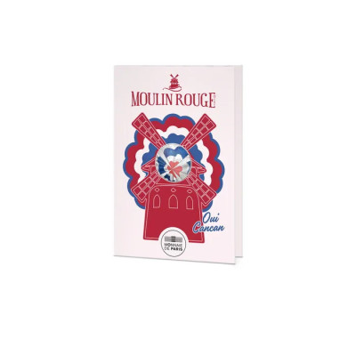 Moulin Rouge – (2026) – srebrna, kolorowa moneta kolekcjonerska