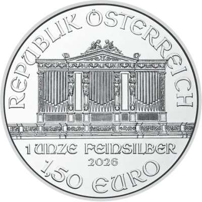 Orkiestra Filharmoniczna Wiedeńska (różne roczniki) – 1 uncja – srebrna moneta inwestycyjna
