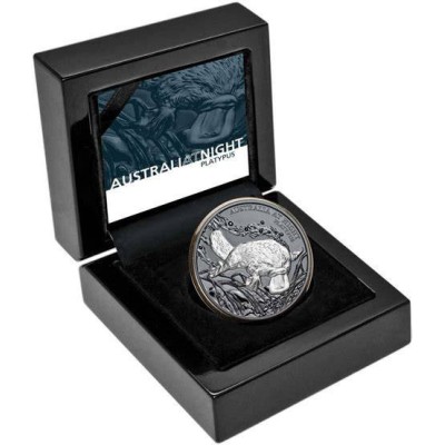 Wombat (2021) – 1 uncja – srebrna kolekcjonerska moneta w wersji „black proof”